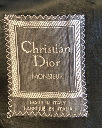 CHRISTIAN DIOR MONSIEUR 
Manteau long laine...