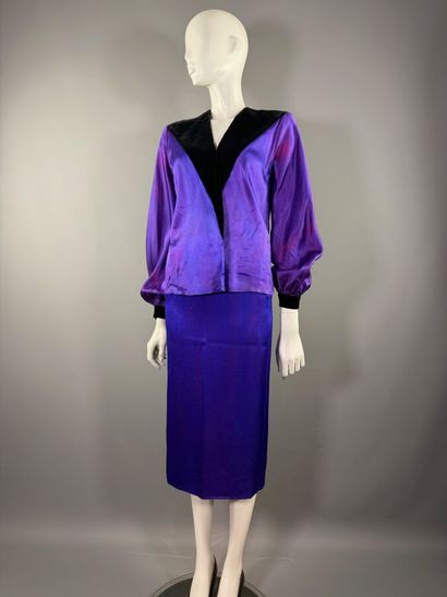 SAINT LAURENT Rive-Gauche - Ensemble du soir...