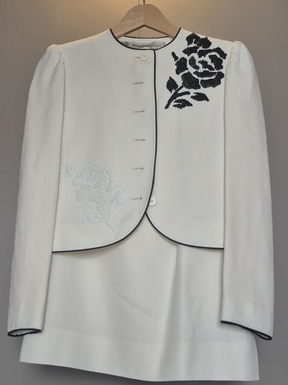 SCHERRER
Ensemble tailleur composé d'une...