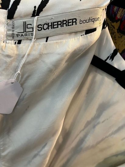 Jean Louis Scherrer - Robe cocktail
 En soie...
