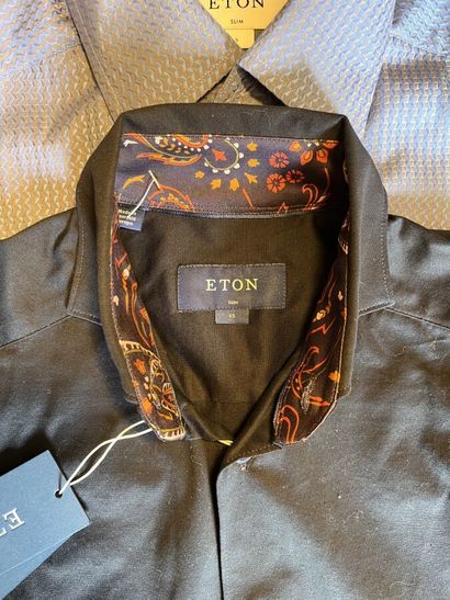 Lot de trois chemises dont deux Eton (taille...