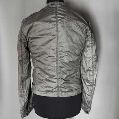 DOLCE & GABANNA - Veste en polyester gris....