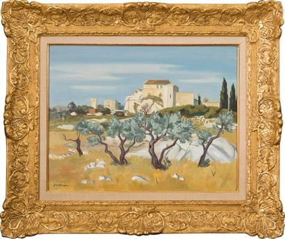 Yves BRAYER (1907-1990)
Mas à Fontvieille...