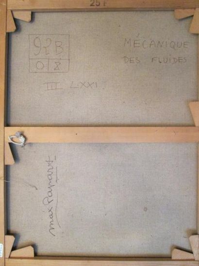 Max PAPART (1911-1994)
Mécanique des fluides...
