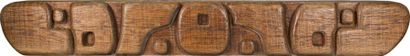 Antanas MONCYS (1921-1993)
Sculpture en bois...