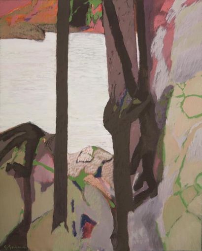 Gabriel GODARD (1933)
Paysage Huile sur toile...