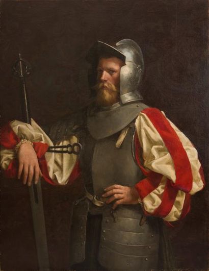 ECOLE FRANCAISE DU XIXème siècle
Portrait...