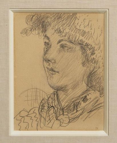 Pierre BONNARD (1867-1947)
Portrait de femme...