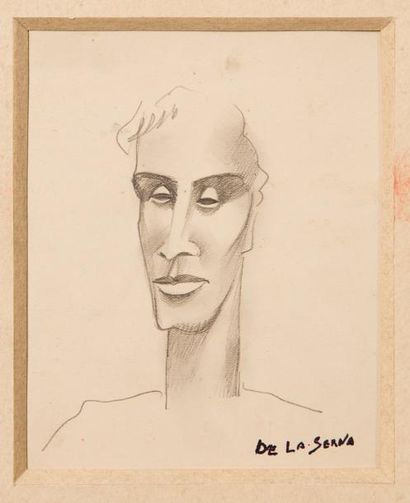 Ismael de LA SERNA (1897-1968)
Buste d'homme...