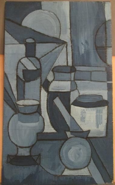 Mary BAIRD SMITH (1972)
Nature morte bleue...