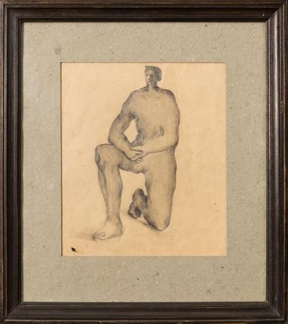 ECOLE FRANCAISE DU XXème siècle
Homme un...