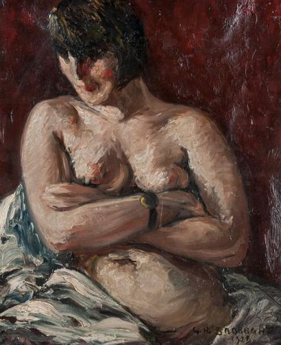 Georges Hanna SABBAGH (1887-1951)
Femme nue...
