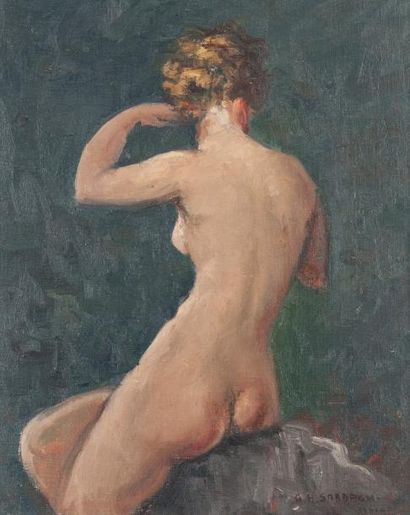 Georges Hanna SABBAGH (1887-1951)
Nu sur...