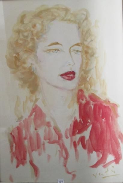 Marcel VERTES (1895-1961)
Portrait présumé...