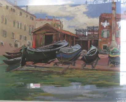 Georges Émile DELPLANQUE (1903-1999)
Venise...