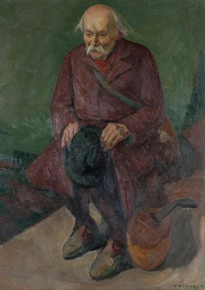 Georges Émile DELPLANQUE (1903-1999)
Le vieux...