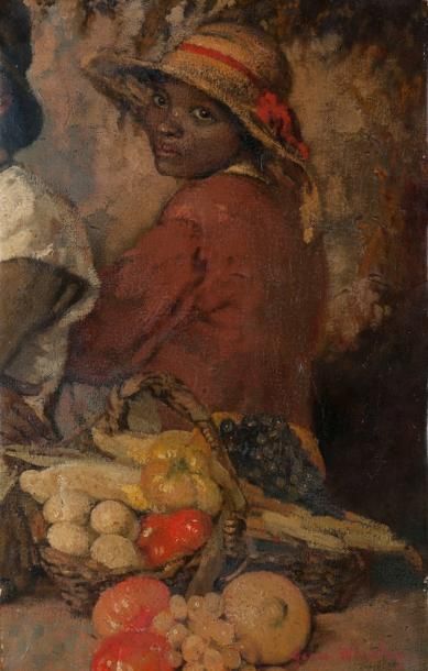 Grace WHEATHLEY (1888-1970)
Portrait de femme...