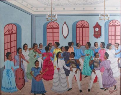 Alfred ALTIDOR (né en 1952 à H aïti)
Le bal...
