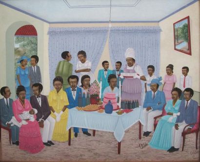 Alfred ALTIDOR (né en 1952 à H aïti)
Le Baptême...