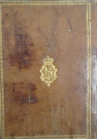 Livre-recueil d'oraisons et prières. Reliure...