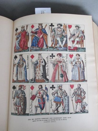 Henry-René d'Allemagne
Les cartes à jouer...