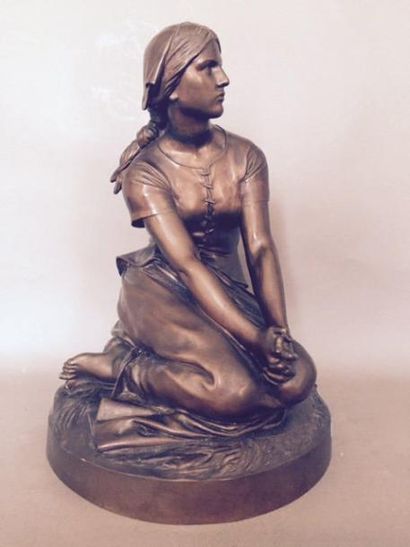 Henri CHAPU (1833-1891)
Sculpture représentant...