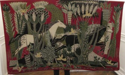 Pierre de BERROETA (1914-2004)
Tapisserie...