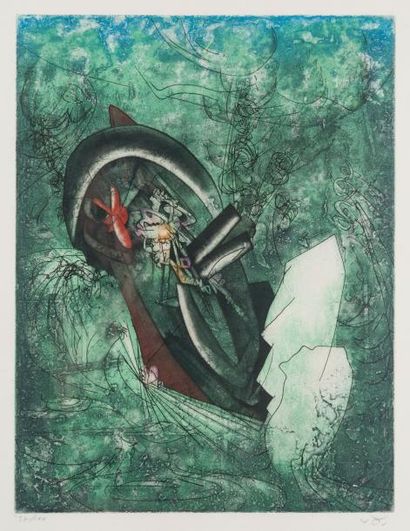 ROBERTO MATTA (1911-2002)
Composition surréaliste...