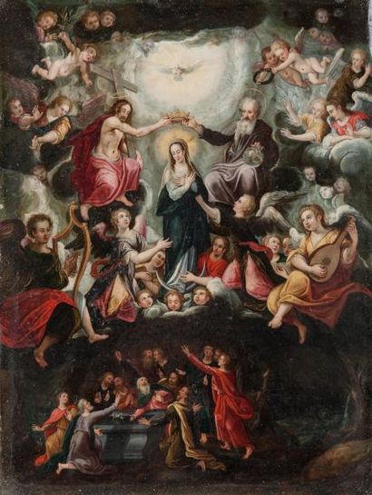 École FLAMANDE vers 1620, entourage de Peter...