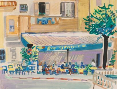 Robert SAVARY (1920-2000)
La terrasse du...
