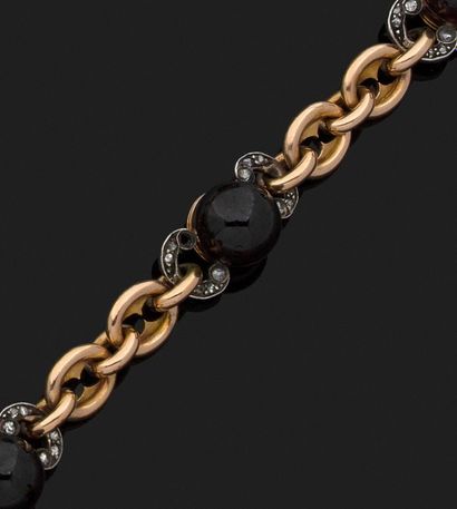 Léon GARIOD
BRACELET SOUPLE en or rose 18k...