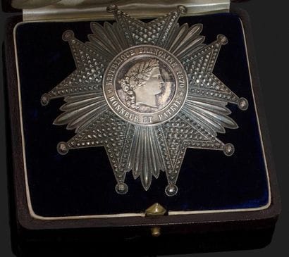 ORDRE de la LÉGION d'HONNEUR PLAQUE DE GRAND...