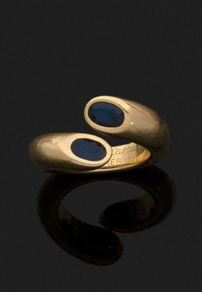 CARTIER
BAGUE TOI ET MOI en or jaune 18k...
