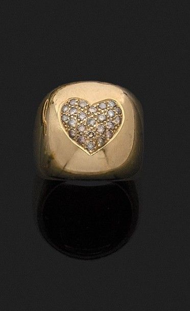 POIRAY
BAGUE JONC en or jaune 18k (750 millièmes)...