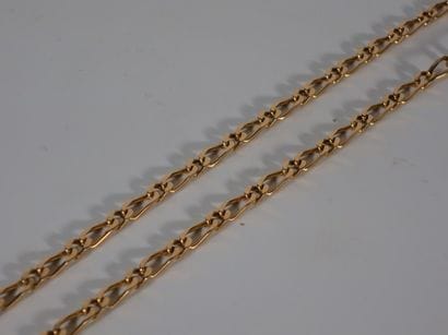 CHAÎNE en or jaune 18k (750 millièmes) à...
