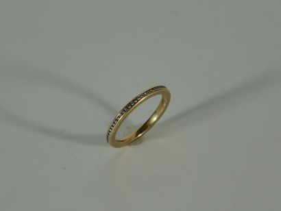 ALLIANCE AMÉRICAINE en or jaune 18k (750...