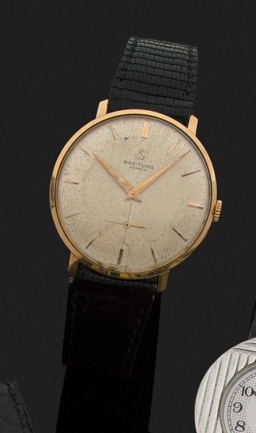 BREITLING
MONTRE D'HOMME en or jaune 18k...
