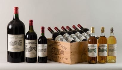 Lot de 12 Bouteilles:
- 2 Bouteilles Château-Chalon,...