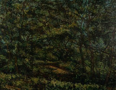 Antoine MILLIARAKIS dit MAYO (1905-1990)

Sous-bois
Huile...