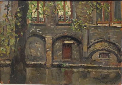 SADRAC Brugge, Belgique

Huile sur carton...