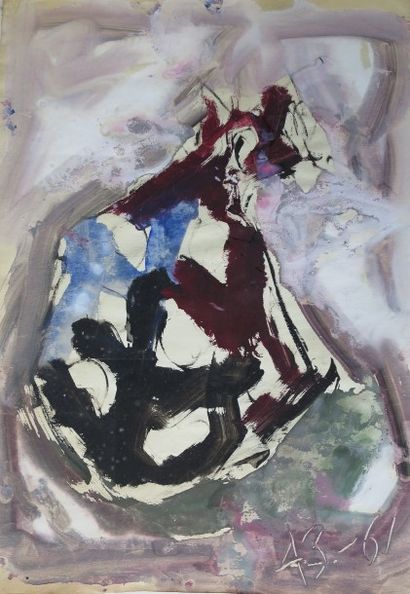 Anatolij ZVEREV (1931-1986)

Composition
Acrylique...
