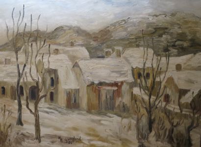 M. H. GUICHARD

Beauvoir sous la neige
Huile...