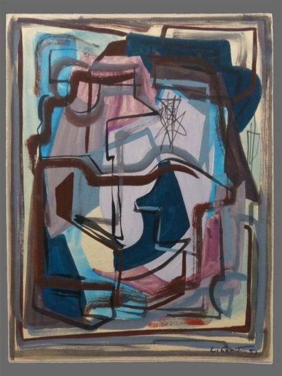 Jean Claude LIBERT (1917-1995)

Composition
Gouache...