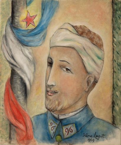 Irène LAGUT (1893-1994)

Portrait d'Apollinaire...