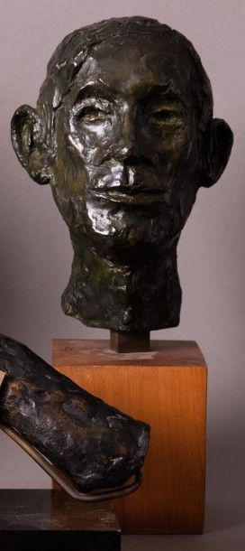 Pierre SEGERON

Tête d'homme
Bronze à patine...