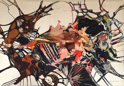 Pierre SEGERON

Gestation
Tapisserie tissée...