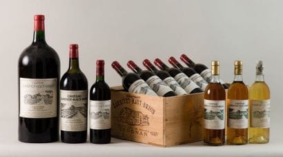 Lot de 13 Bouteilles:
- 4 Bouteilles Château...