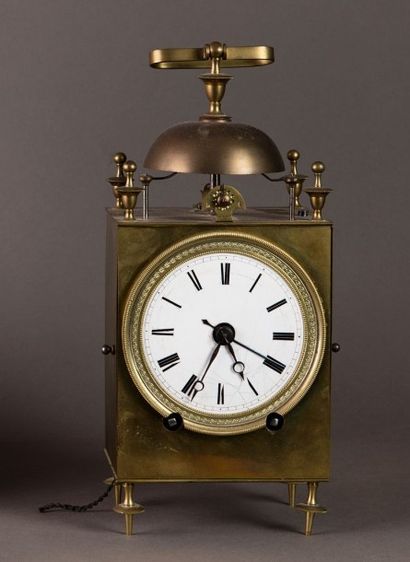 Pendule capucine à réveil vers 1820
Sonnerie...