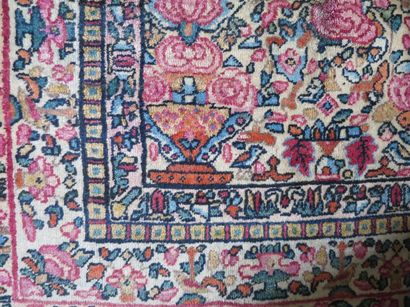 Tapis Persan Kirman, fin du XIXe-début du...