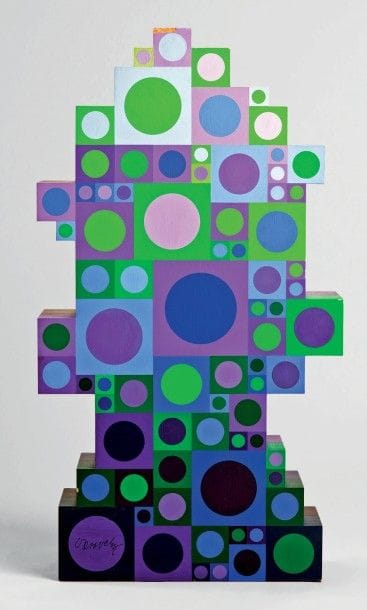 *Victor VASARELY (1906-1997)

Composition...